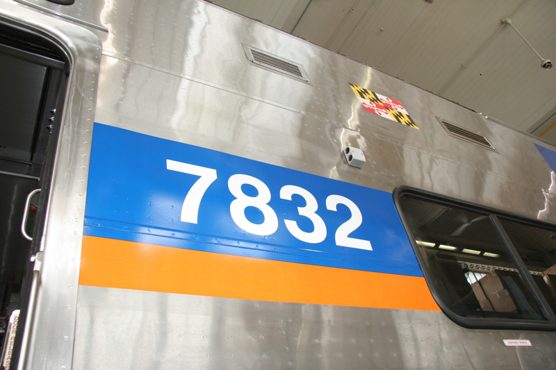 Maryland Light Rail Exterior Graphics