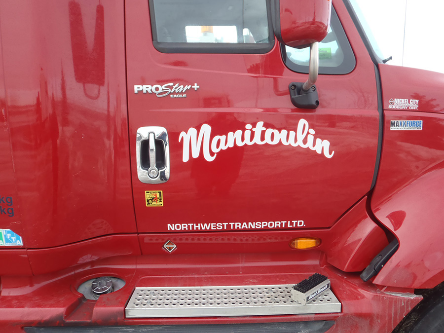 Manitoulin Transport fleet graphics