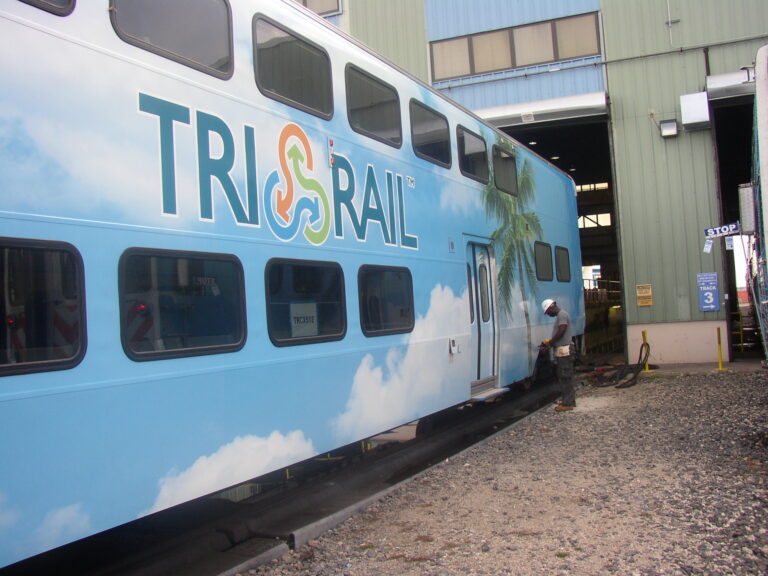 Tri Rail Exterior Vinyl Wrap